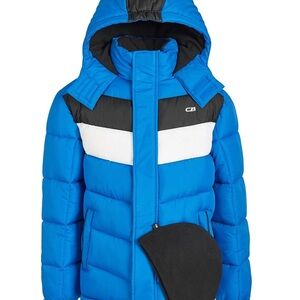 Kids Blue Puffer Jacket